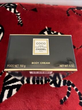 CHANEL Coco Body Cream - Black & Gold Accents